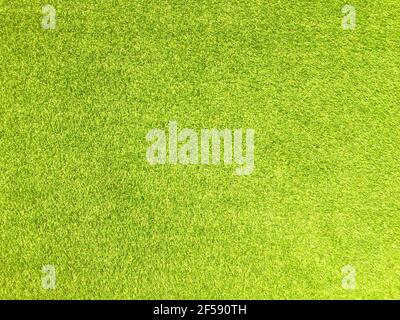 Artificial grass background for design, top view Stock Photo