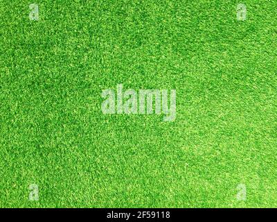 Artificial grass background for design, top view Stock Photo