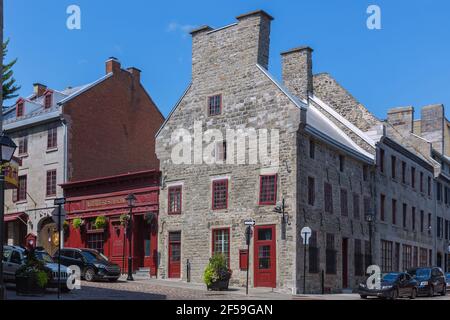 geography / travel, Canada, Montreal, Maison Pierre du Calvet, Additional-Rights-Clearance-Info-Not-Available Stock Photo
