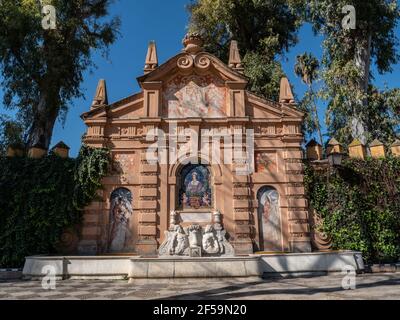 Paseo Catalina de Ribera Seville Stock Photo - Alamy