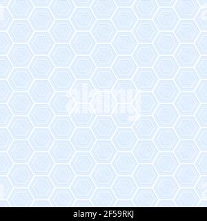 Light Blue Hexagon Stroke Texture. Hexagon Abstract Background. Vector illustration Stock Vector