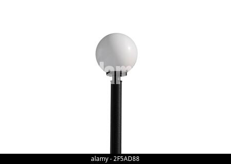 street lantern with white plafond is isolated on a white background. lighting. High quality photo Stock Photo