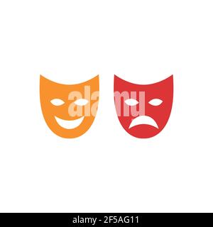 Carnival mask isolated. Vector illustration isolated on white background. Stock Vector