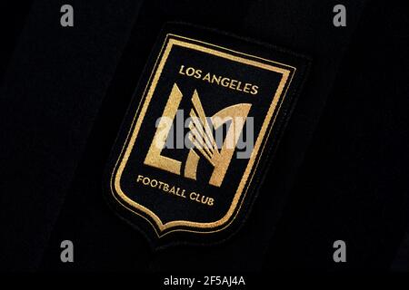 Close up LAFC jersey Stock Photo - Alamy