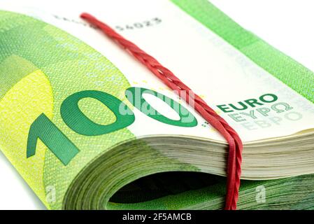 100 Euro Banknote Bands / Straps - Set For Bundling 50 Of The New 100 Euro Notes (Germany Made)