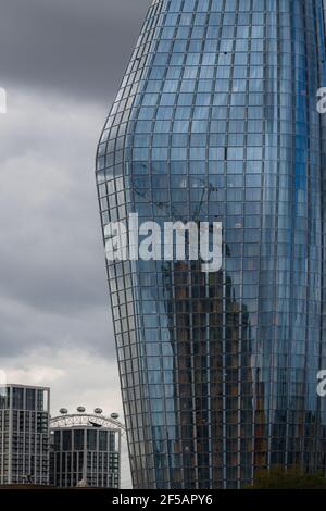 One Blackfriars, a mixed-use development, Central London, London, United Kingdom Stock Photo