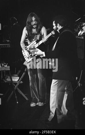 Steely Dan live in Los Angeles July 1974 (Photo Gijsbert Hanekroot, Amsterdam) Stock Photo