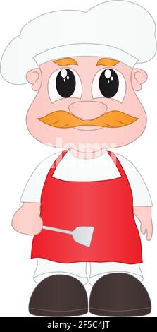 https://l450v.alamy.com/450v/2f5c4jt/cartoon-illustration-of-friendly-cute-chef-2f5c4jt.jpg