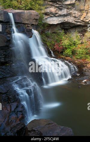 geography / travel, USA, West Virginia, Blackwater Falls State Park, Blackwater Falls, Blackwater Fall, Additional-Rights-Clearance-Info-Not-Available Stock Photo