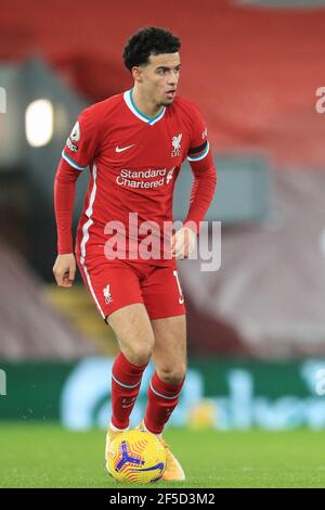 Curtis Jones #17 of Liverpool during the game Stock Photo - Alamy