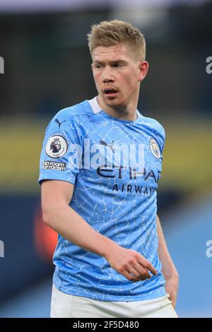 Kevin De Bruyne #17 of Manchester City during the game Stock Photo