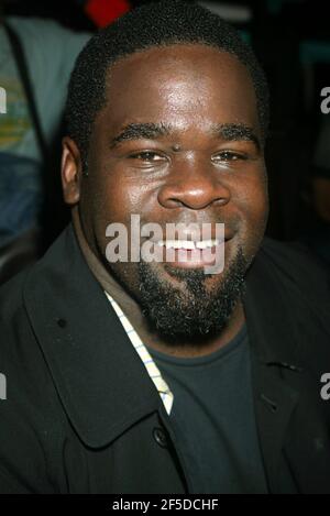 **FILE PHOTO** muMs da Schemer aka Craig Grant Has Passed Away. Craig Grant, known as muMs da Schemer at Baby Phat by Kimora Lee Simmons Showing of Spring Collection in Gertrude Tent at Bryant Park in New York City on September 13, 2003. Photo Credit: Henry McGee/MediaPunch Stock Photo