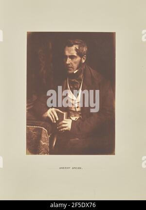 Sheriff Spiers. Hill & Adamson (Scottish, active 1843 - 1848) Stock Photo