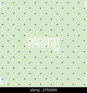 Seamless pattern - small dark dots on a greenish aquamarine background. Moderate graphic texture for design. Vector illustration, EPS. Stock Vector