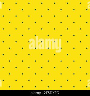 Seamless pattern - small dark dots on a gold yellow background. Shining graphic texture for design. Vector illustration, EPS. Stock Vector