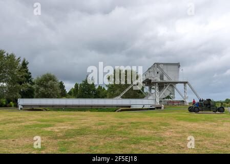 The original Pegasus bridge. Stock Photo