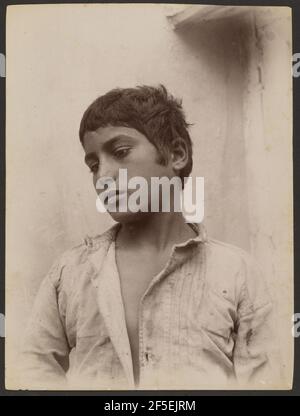 Peppino. Baron Wilhelm von Gloeden (German, 1856 - 1931) Stock Photo