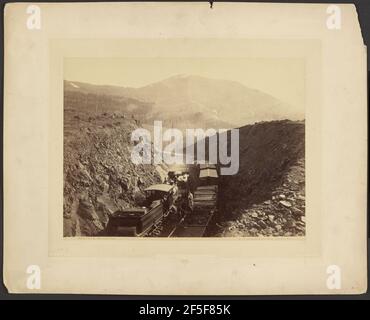 Mount Ouray, Marshall Pass, Colorado. William Henry Jackson (American, 1843 - 1942) Stock Photo