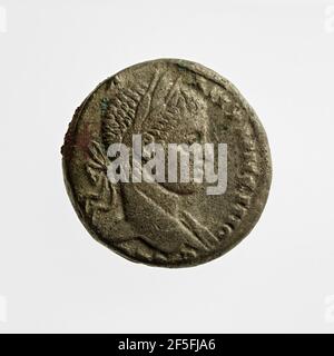 Tetradrachm of Macrinus. Unknown Stock Photo