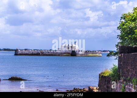 Various views from the Diu fort Stock Photo