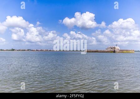 Various views from the Diu fort Stock Photo