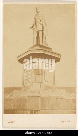 Monument of Albert of Saxe-Coburg-Gotha, prince Consort of Queen Victoria. Charles Smith Allen (British, 1831 - 1897) Stock Photo