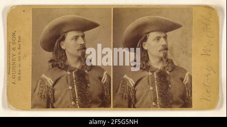 William F. Cody - 'Buffalo Bill'. Jeremiah Gurney & Son Stock Photo