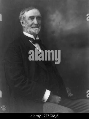 Redfield Proctor, 1831-1908, half-length portrait, seated, facing right. Stock Photo