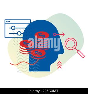 Personal Finance Planning - Icon as EPS 10 File Stock Vector