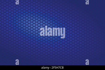 Blue abstract background with hexagonal texture. Vector illustration. Stock Vector