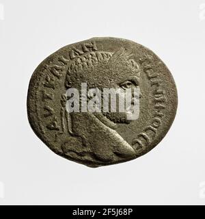 Tetradrachm of Macrinus. Unknown Stock Photo