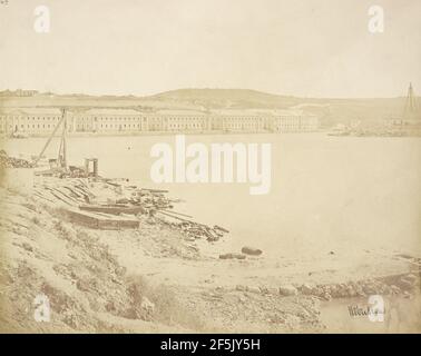 Panorama of Sebastopol from the Malakoff Tower. Stock Photo