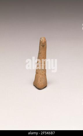 Neolithic standing figurine. Unknown Stock Photo