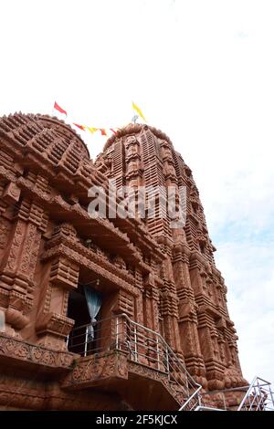 Beautiful Jagannath Temple of Dibrugarh. A Hindu Religious temple Stock Photo