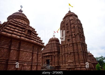 Beautiful Jagannath Temple of Dibrugarh. A Hindu Religious temple Stock Photo