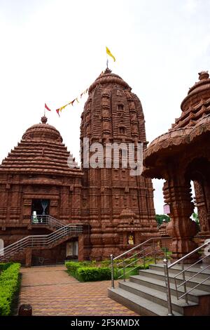 Beautiful Jagannath Temple of Dibrugarh. A Hindu Religious temple Stock Photo