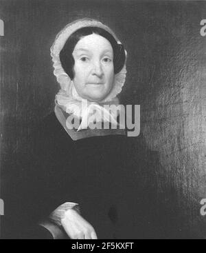 Rebecca Greenleaf Webster wife of Noah Webster. Stock Photo