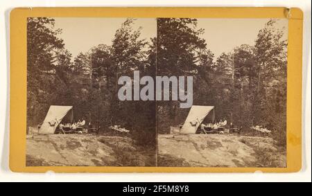 View of Walton Island. Alexander C. McIntyre (Canadian, active 1850s - 1880s) Stock Photo