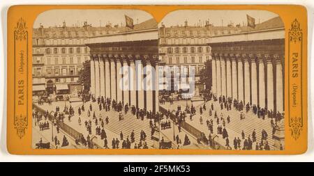 La Bourse, Paris, France. Unknown maker, French Stock Photo