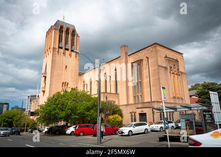 Wellington Cathedral of Saint Paul, Wellington, North Island, New Zealand Stock Photo