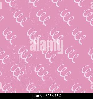 Seamless pattern with painted brush strokes. Stock Vector