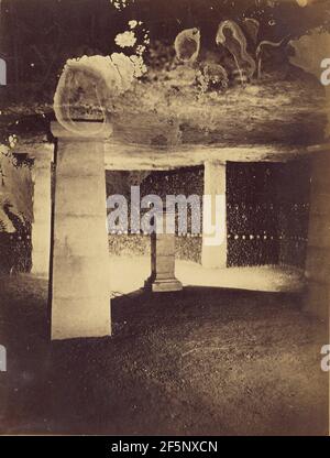 View in the Catacombs. Nadar Gaspard Félix Tournachon (French, 1820 - 1910) Stock Photo