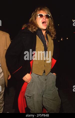David Lee Roth Circa 1985 Credit: Ralph Dominguez/MediaPunch Stock ...