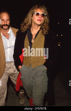 David Lee Roth Circa 1985 Credit: Ralph Dominguez/MediaPunch Stock ...