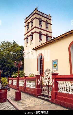 Cathedral in Baracoa, Cuba Stock Photo