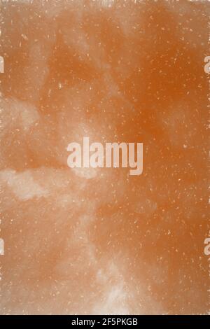 Watercolor on paper. Orange background color. Design for cover, flyer, booklet. Place for your text. Stock Photo