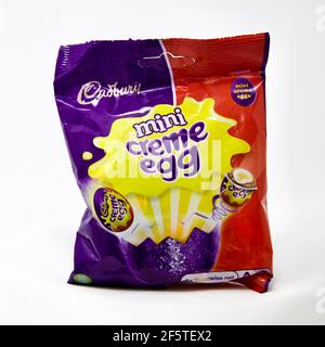 Cadbury’s Mini Creme Eggs Stock Photo