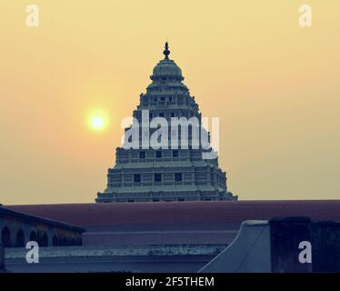 Thanjavur-Royal Palace Stock Photo