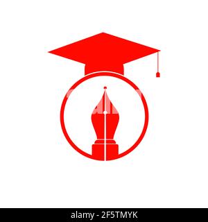 Education vector logo. Stock Vector