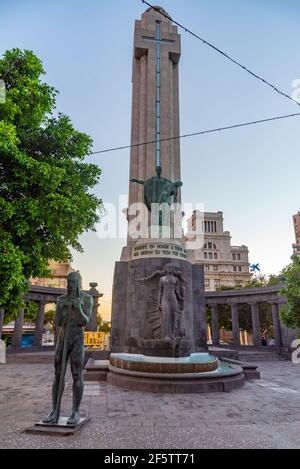 Monument to the fallen at Santa Cruz de Tenerife, Canary islands, Spain.